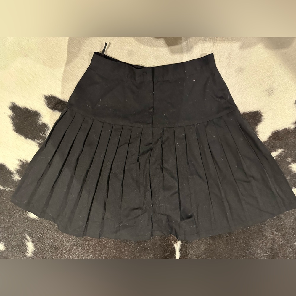 Black school girl skirt